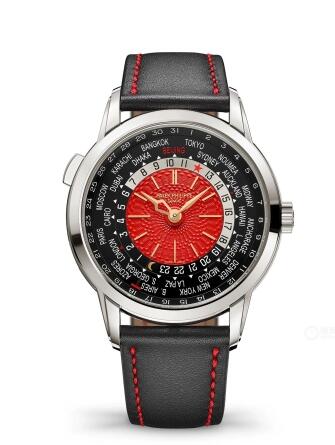 Patek Philippe World Time Date 5330 White Gold Replica Watch 5330G-011