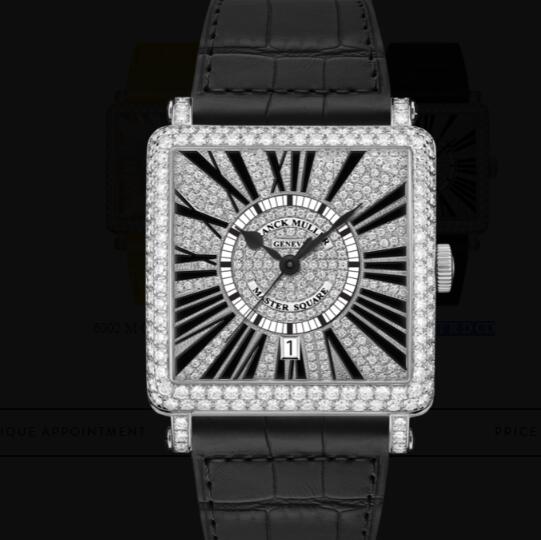 franck muller master square diamond price