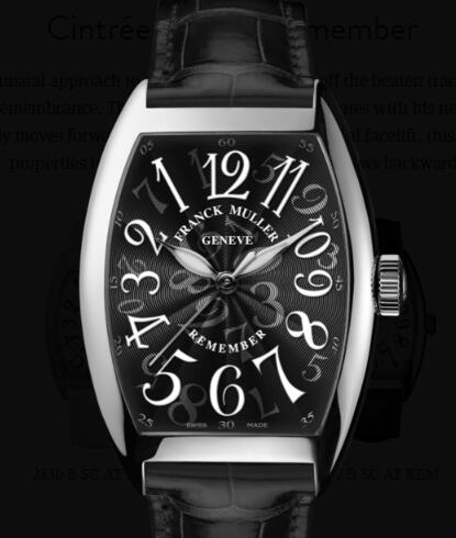 Buy Franck Muller Cintree Curvex Remember Replica Watch For Sale Cheap Price 7880 B Sc At Rem Black 7880 B Sc At Rem Black