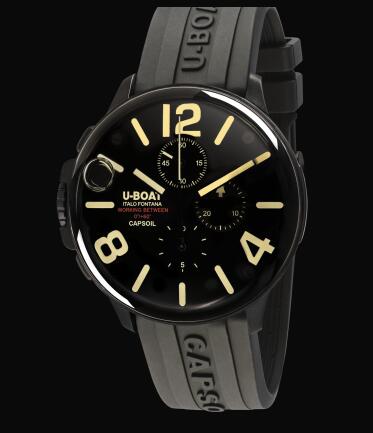U-Boat CAPSOIL CHRONO 45MM DLC Replica Watch 8109/D