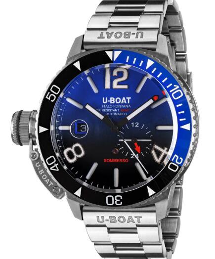 U Boat Dive SOMMERSO CERAMIC BLUE/MT Replica Watch 9519/MT