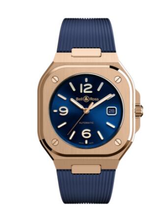 Bell and Ross BR 05 Replica Watch BR 05 BLUE GOLD BR05A-BLU-PG/SPG