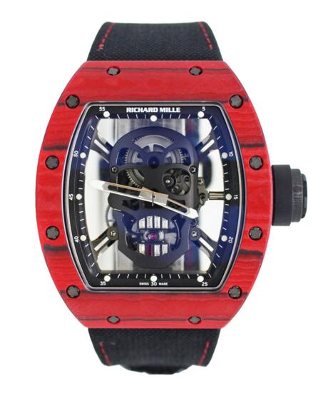 richard mille red skull